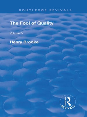 cover image of The Fool of Quality